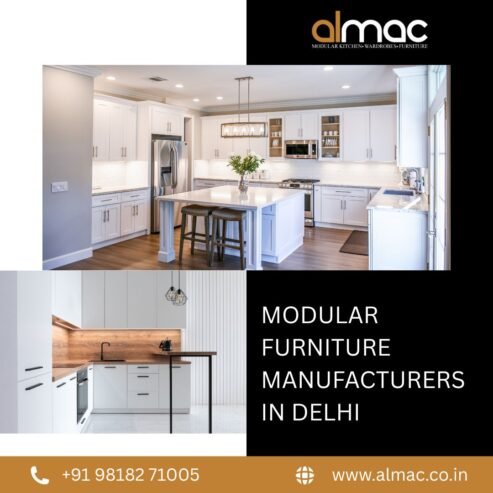 Transform Your Space with Modular Furniture Manufacturers in Delhi