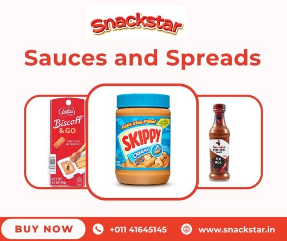 Taste the World: Irresistible Sauces and Spreads from Snackstar