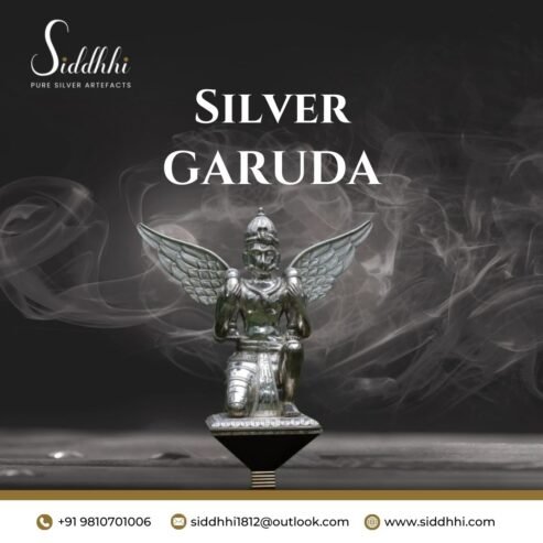 Buy Pure Silver Garuda God Idols at Best Price – Siddhhi Arts