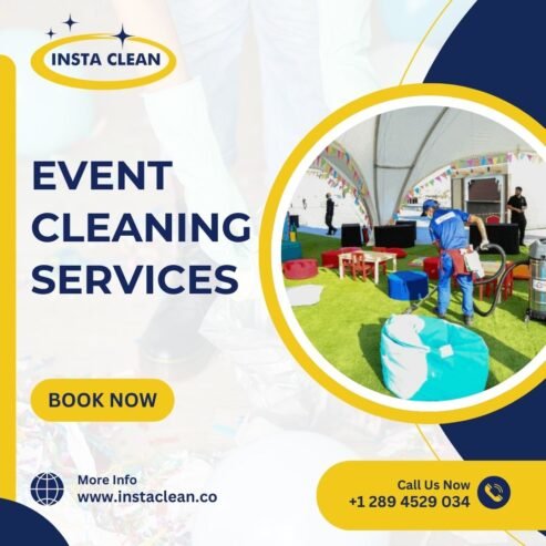 Quick & Easy Event Cleaning Services Near You!