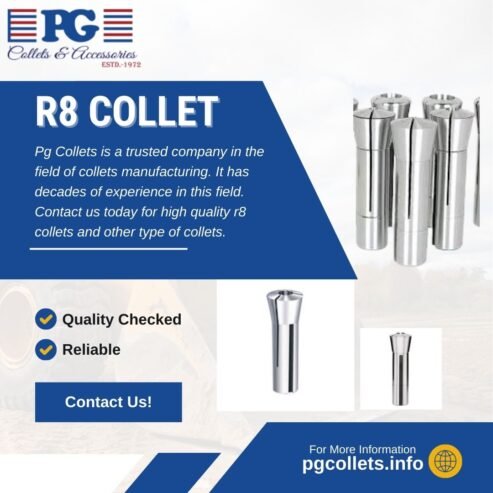 Get the Best R8 Collet for CNC & Milling Machines