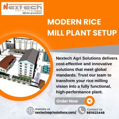 Modern Rice Mill Plant Setup by Nextech Agri Solutions