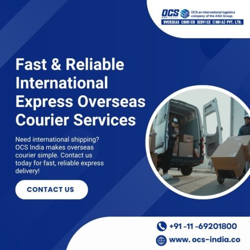 Fast & Reliable International Express Overseas Courier Services