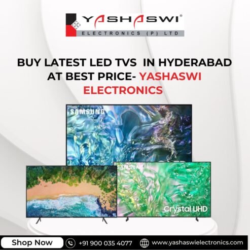 Buy Latest LED TVs in Hyderabad at Best Price- Yashaswi Electronics