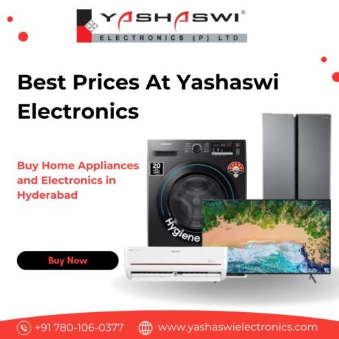 Top Home Appliances and Electronics Store in Hyderabad – Yashaswi Electronics