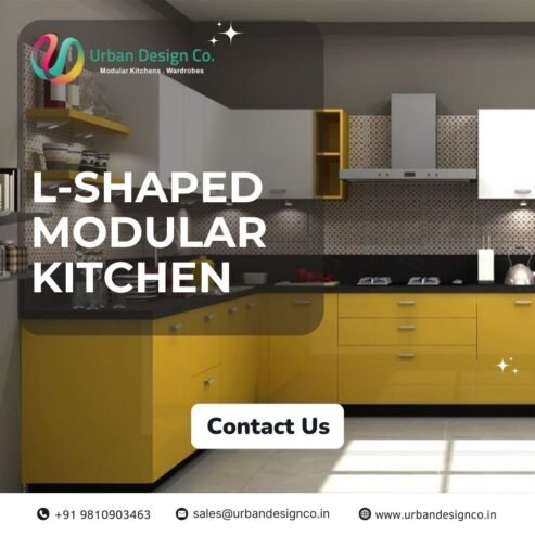 Stylish L Shaped Modular Kitchen Design in Your Budget