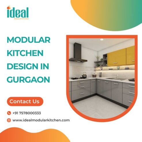 Trendy Modular Kitchen Design in Gurgaon | ideal Modular Kitchen