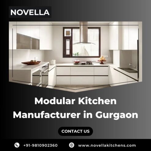 Smart & Stylish Modular Kitchen Manufacturer in Gurgaon – Novella Kitchens