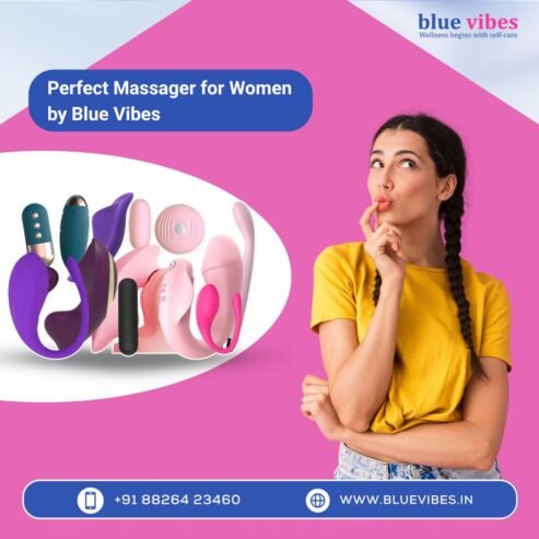 Relaxation Redefined: The Perfect Massager for Woman by Blue Vibes