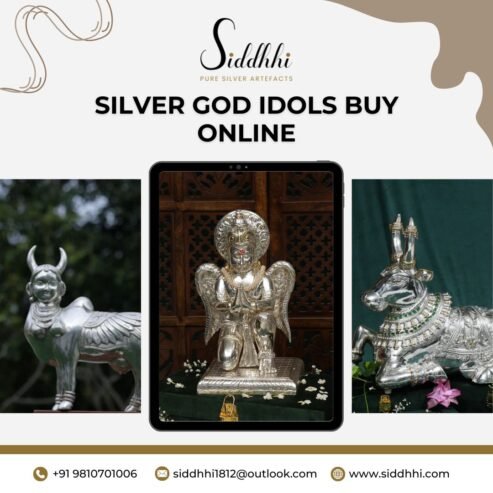 Buy Silver God Idols Online – Trusted Quality from SIDDHHI