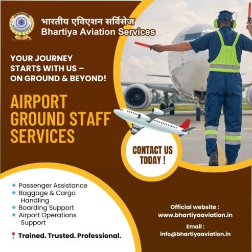 Best Airport Ground Staff Vacancy 2025
