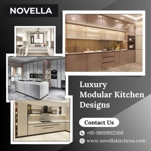 Luxury Modular Kitchen Designs That Define Elegance – Novella Kitchens