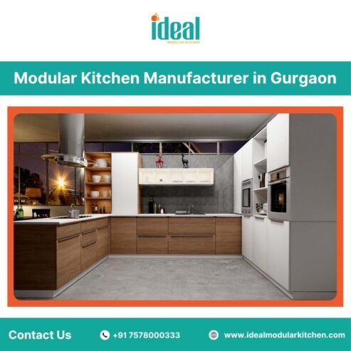 Trusted Modular Kitchen Manufacturer in Gurgaon for Modern Homes