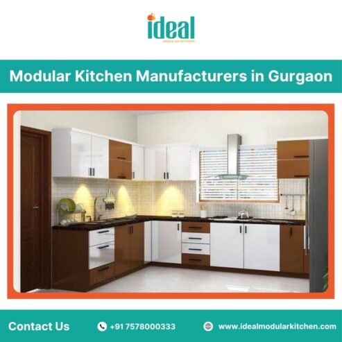 Transform Your Home with Modular Kitchen Manufacturers in Gurgaon
