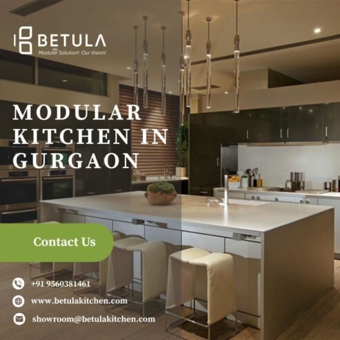 Smart Modular Kitchen in Gurgaon – Betula Kitchen